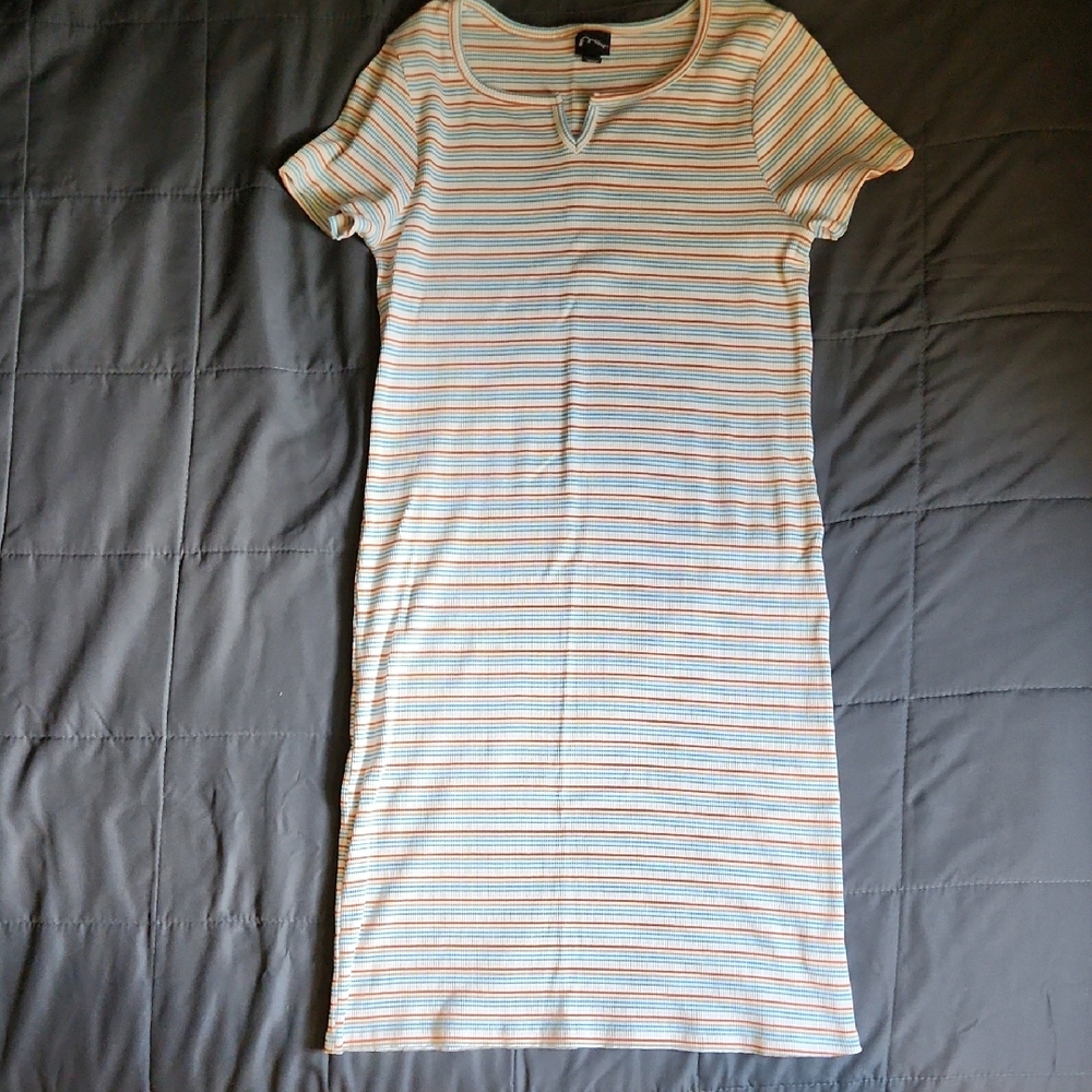 Art Class Multicolor Striped Top